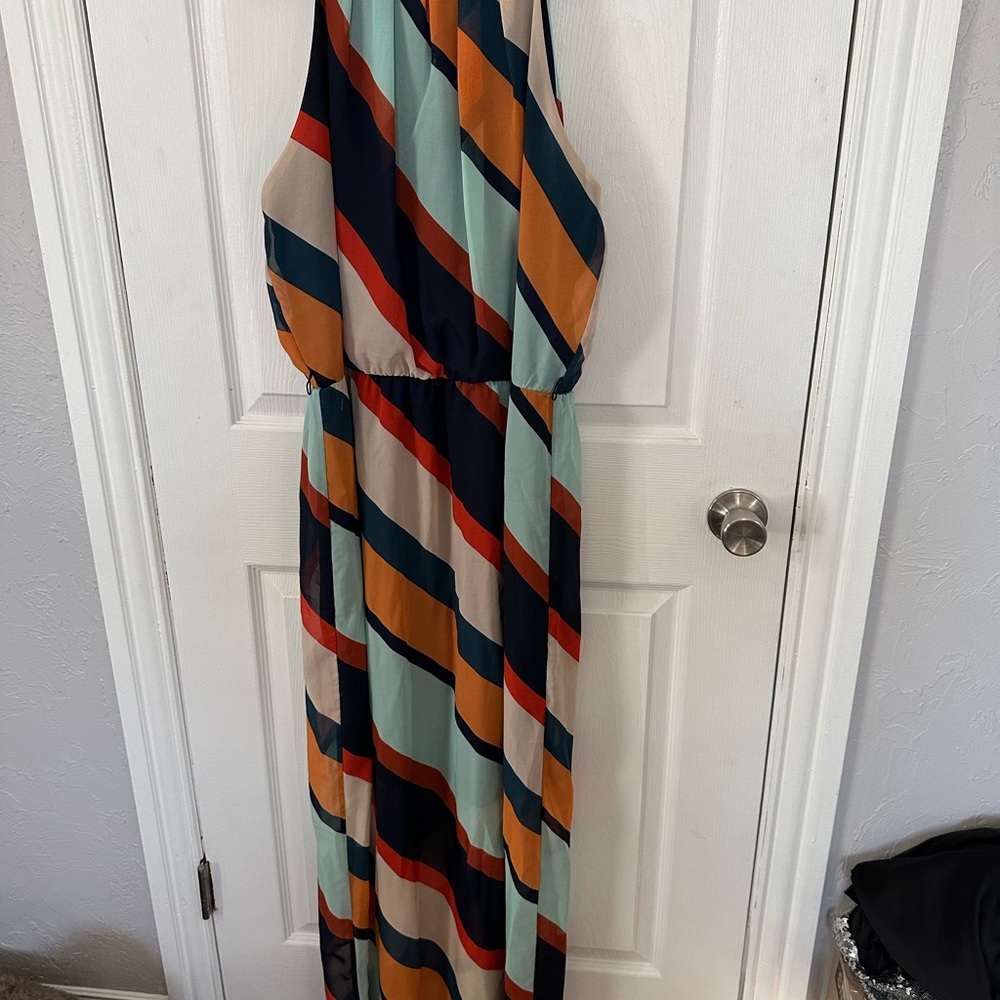 Apt. 9 Colorful Striped Maxi Dress